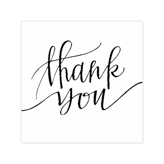 dank u voor uw callygrafie zelfinktende stempel (Design)