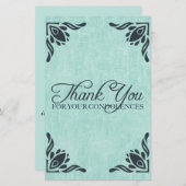 dank u voor uw deelneming (Voorkant / Achterkant)