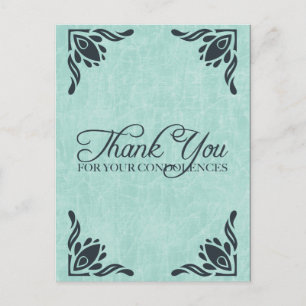 dank u voor uw deelneming briefkaart