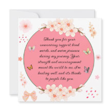 Dank u voor uw niet aflatende steun.