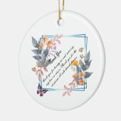 Dank u voor uw ontwerp keramisch ornament (Links)