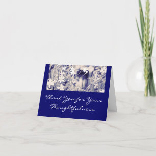 Dank u voor Uw Oplettendheid ~ danken u kaarden Bedankkaart