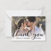 dank u voor uw schitterende kalligrafie voor uw tr notitiekaartje (Voorkant)