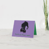 Dank u voor uw Steun Bedankkaart (Voorkant)