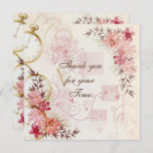 Dank u voor uw tijd (Voorkant / Achterkant)