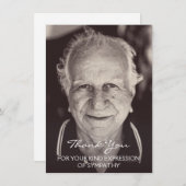 Dank u voor uw vriendelijke uiting van medeleven (Voorkant / Achterkant)