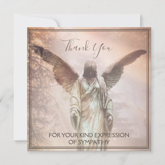 Dank u voor uw vriendelijke uiting van medeleven (Voorkant)