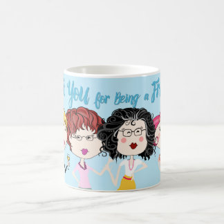 Dank u voor uw vriendschappelijke koffie-Mok Koffiemok