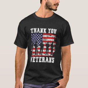 Dank u voor Veteranendag T-shirt
