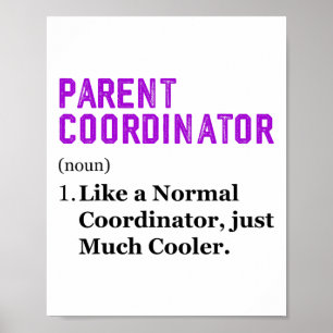 Dank U Waarderingsdag Oudercoördinator Poster