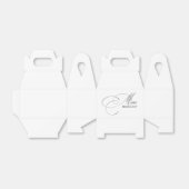 Dank U Wel Elegante Kalligrafie Dank U Bedankdoosjes (Uitgevouwen)