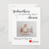 Dank u wel! feestdagenkaart (Voorkant / Achterkant)