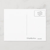 Dank u wel Gothic Briefkaart (Achterkant)