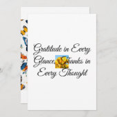 dank u wel kaarten (Voorkant / Achterkant)