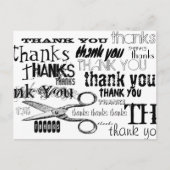 dank u wel kaarten (Voorkant)