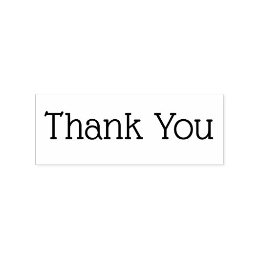 Dank u wel Serif Font Stempel (Afrduk)