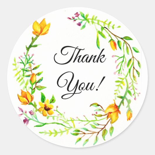 Dank u wel Stickers (Voorkant)