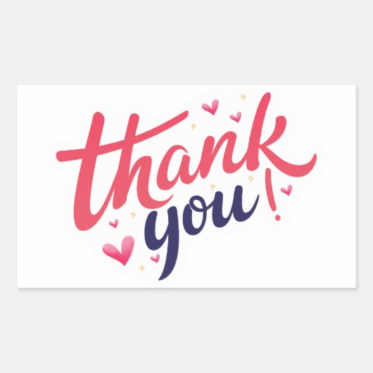 Dank u wel Stickers (Voorkant)