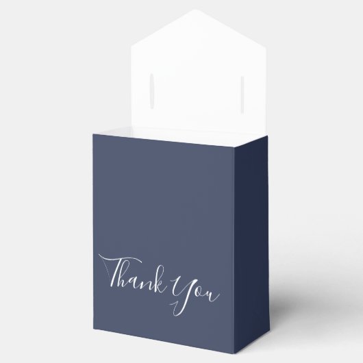 Dank u wel voor de doos bedankdoosjes (Geopend)