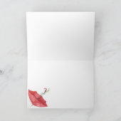 Dank u - Wenskaart Bedankkaart (Binnen)