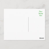 Dank u White Westie Puppy Dog Groeten Briefkaart (Achterkant)