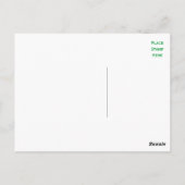 Dank u Yorkshire Terrier Puppy Dog Briefkaart (Achterkant)