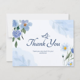 Dank u zeer voor uw hulp  briefkaart