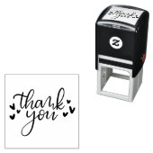 Dank u zelf-inkt stempel (In situ)