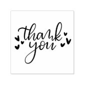 Dank u zelf-inkt stempel (Design)
