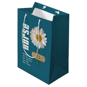 Dank u, zuster Daisy Design Gift Bags Medium Cadeauzakje