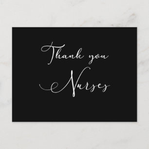 Dank u zuster. Zenuwwaardestijging cadeau Briefkaart