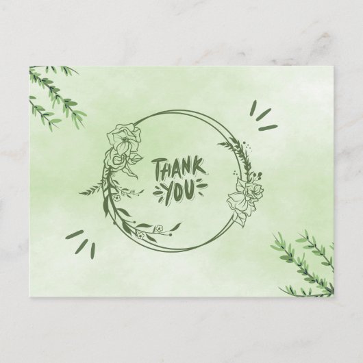 Dank voor briefkaart (Voorkant)