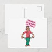 Dank voor de recessie, meneer Powell Briefkaart (Voorkant / Achterkant)