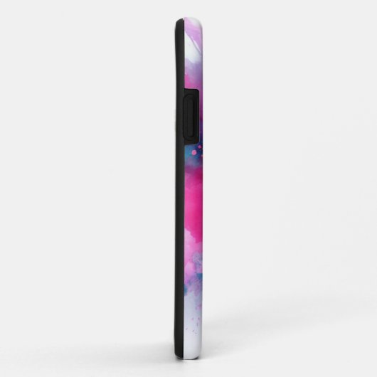 Dankbaar. Dankbaar. Gezegend. Splashes iPhone case (Achterkant/rechts)