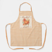 Dankbaar en gezegend pompoen | Herfst Thanksgiving Schort (Voorkant)