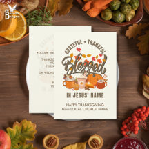 DANKBAAR, ERKENTELIJK, GESEGEND Thanksgivingavond