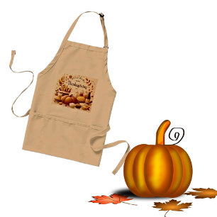 Dankbaar Feestelijk Thanksgiving Standaard Schort