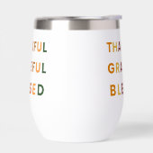 Dankbaar Gelukkig Gezegend - Herfstkleuren Stemloo (Links)