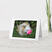 DANKBAAR GERBIL BLIJ DAT HET "JOUW" VERJAARDAG IS, KAART (Voorkant)