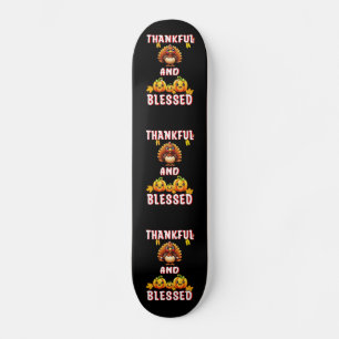 Dankbaar Gezegend 23 US Maple November Thanksgivin Skateboard