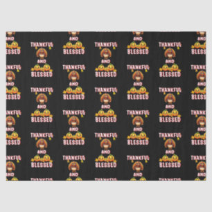 Dankbaar Gezegend 23 US Maple November Thanksgivin Tissuepapier