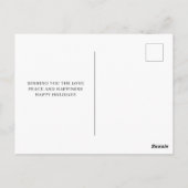 Dankbaar Gezegend Dankdag Foto Briefkaart (Achterkant)