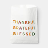 Dankbaar Gezegend – Herfstfeest Zakjes (Voorkant)