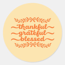 Dankbaar Gezegend Thanksgiving