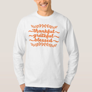 Dankbaar Gezegend Thanksgiving T-shirt