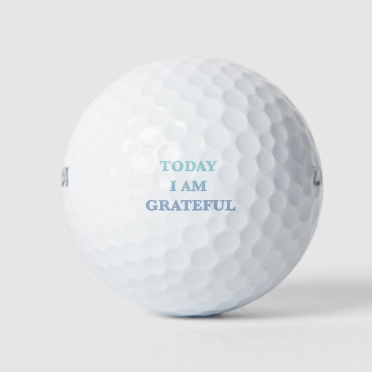 dankbaar golfballen (Voorkant)