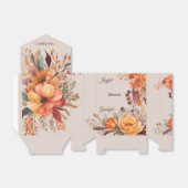 Dankbaar Grategul Gezegend Bloemen Thanksgiving Bedankdoosjes (Uitgevouwen)