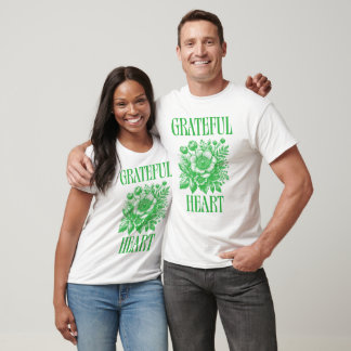 Dankbaar Hart T-shirt - Unisex