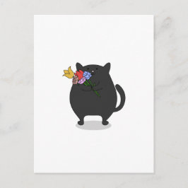 Dankbaar Kat Briefkaart