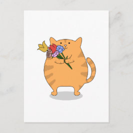 Dankbaar Kat Briefkaart